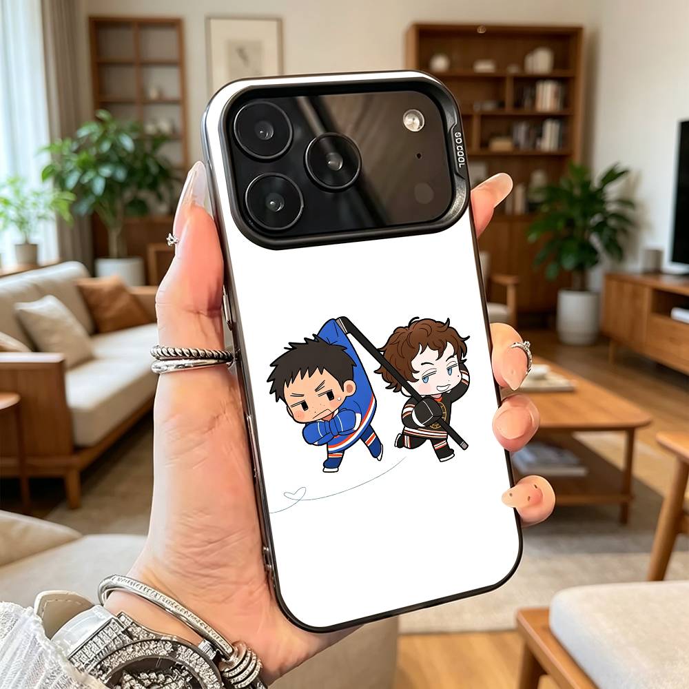 H-heated R-rivalry Cute  Phone Case For iPhone 17,16,15,14,13,12,11 Plus,Pro Max,XS,Colorful Silver Black Cover
