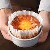 50 Sheets 3.5/4/5/6/8 Inch Basque Cheesecake Oil Paper Tray Non-Stick With Ruffled Edges Mousse Cake Wrapper Easy Demoulding