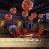 Decorative Lights Grass Ball Green Plant Hanging Decor Artificial Flower Balls  Courtyard Decor
