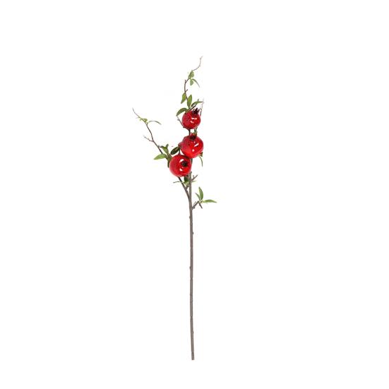 Simulated Flower Realistic Pomegranate Artificial Foam Berries Lifelike Fruits Home Decoration Fake