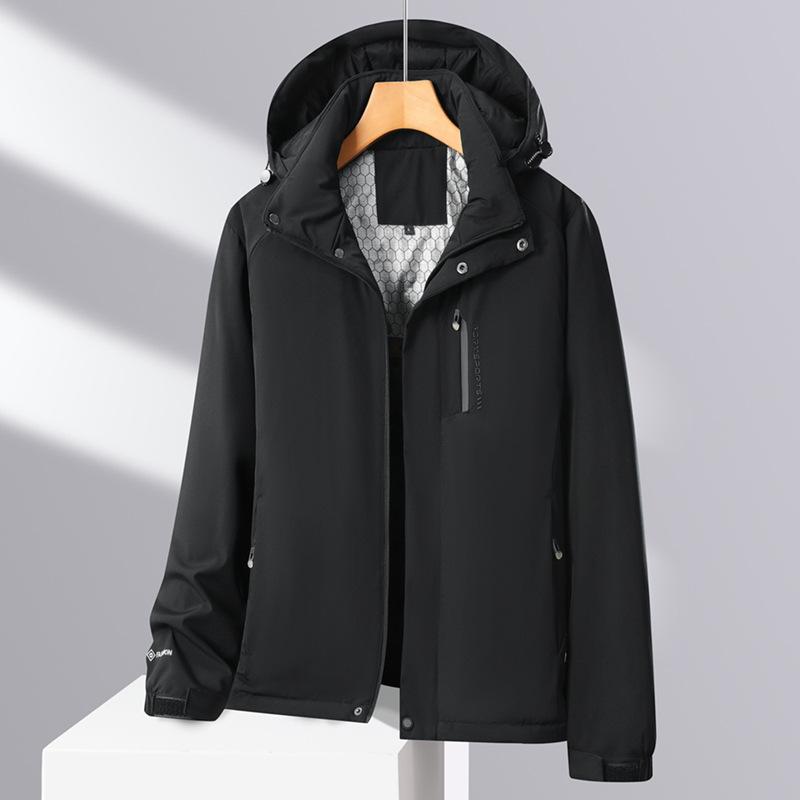 

Мужские куртки с хлопковой подкладкой на осень и зиму 2025 года, мужские парные куртки с хлопковой подкладкой из графена, женские черные куртки с хлопковой подкладкой с капюшоном L чёрный