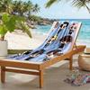 Snowman Band Fashion Beach Towel: Ideal for Summer Adventures Soft, absorbent and quick drying suitable for swimming and bathing