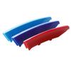 12 Slats Kidney Front Grill Grille Decal Stripe Cover Clip Trim M-Sport Decorative Parts Fit For BMW 3 Series E90 E91