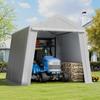 Outdoor Storage Shelter Shed 8x8 ft Waterproof Carport Canopy Garage Tent
