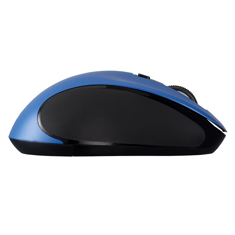 Digio2 Wireless, Quiet, 5-Button, BlueLED Wireless Mouse, Blue, Z0172