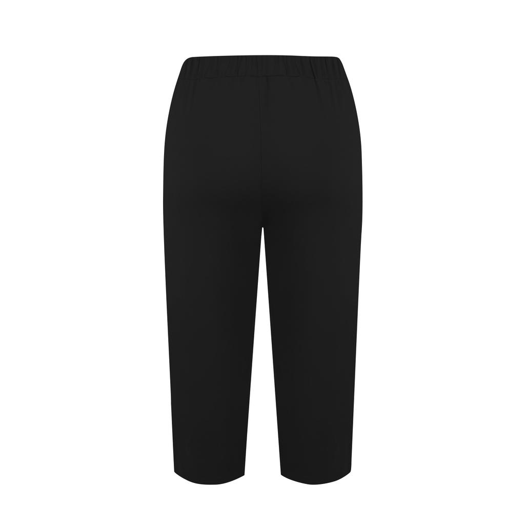 Fashionable Casual Solid Color Yoga Pants Leggings Capris