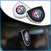 1Pcs 3D Metal Auto Door Shield Emblem Car Body Badge Sticker Styling For Alfa Romeo 147 159 Giulietta Giulia Mito Spider Alpha Nheadrest
