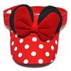 Disney Minnie Baby Girl Hollow Hat Cute Polka Dot Big Bow Children's Baseball Cap Outdoor Sports Children's Sun Hat