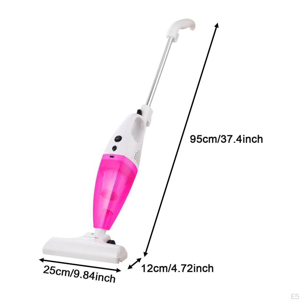 Compact Handheld Vacuum Cleaner with Nozzles for Home and Car Cleaning