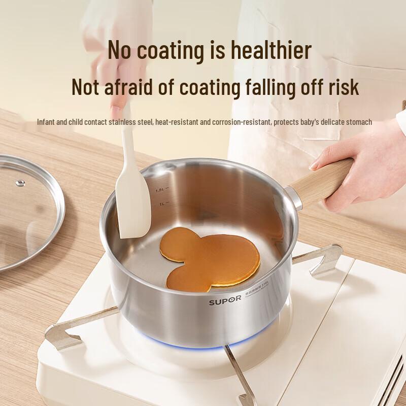 

Supor 316L Stainless Steel Milk Pot