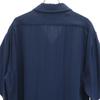 DENHAM Made In Japan Short Sleeve Open Collar Shirt XL Navy Men's Used