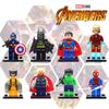 High-quality Abs Plastic Building Blocks Jr833b Avengers Superhero Series