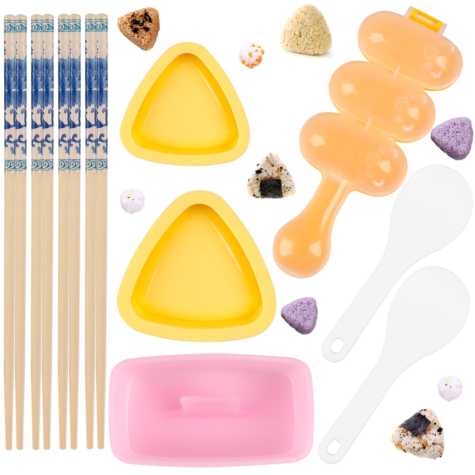 

Форма для суши, набор для приготовления рисовых шариков, набор инструментов для приготовления суши, набор для приготовления рисовых шариков Ri синий