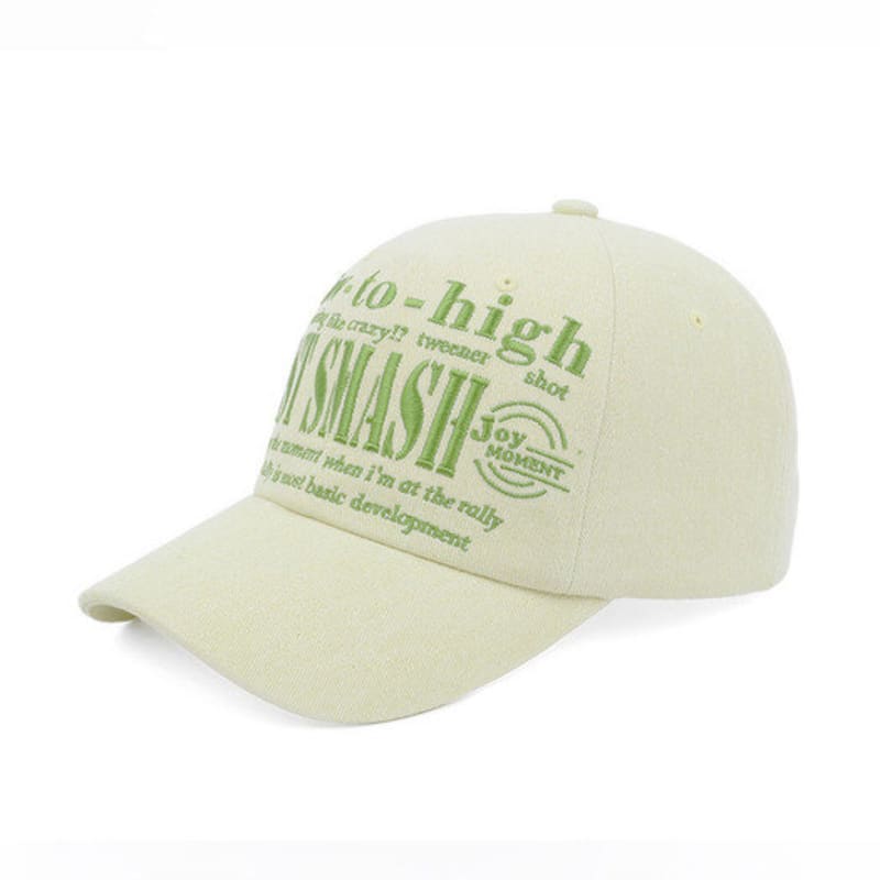 CAPTEN Elle Big Lettering Ball Cap [ELC2UCW013]