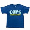Vintage 90s Cops Vancouver Tv Show Promo Merch Graphic T-shirt Small 17x23” USA