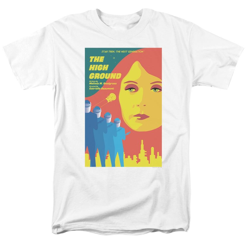 Star Trek - Tng Season 3 Episode 12 - Adult Unisex Short Sleeve T-Shirt - White 2XL