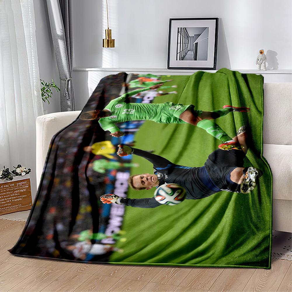 Football Match Progress Blanket Ultra-Soft Suitable for Office Seaside Bedding for All Seasons Modern Style Birthday Christmas Gift Blanket