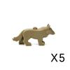 MOC Bricks Toys Model Farm Building blocks Cattle Horse Carriage Transport Vegetable Garden Flower Plant Friut Field Tree Animal