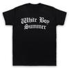 White Boy Summer Hip Hop Rap Lustiger Slogan T-Shirt Alle Größen Farben