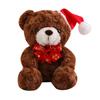 Cute Christmas Teddy Bear Doll Plush Teddy Bear Hug Bear Doll Children's Companion Soothing Ragdoll Doll