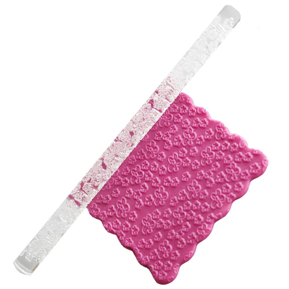 High Quality Acrylic Rolling Pin Pastry Rolling Pin Fondant Plasticine Roller DIY Cake 28#
