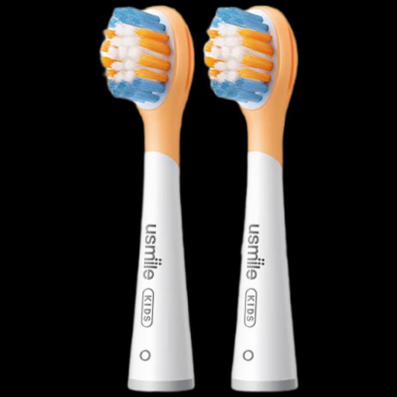usmile Electric Toothbrush Replacement Brush Heads (2-Pack) CN Plug (adapter Included)