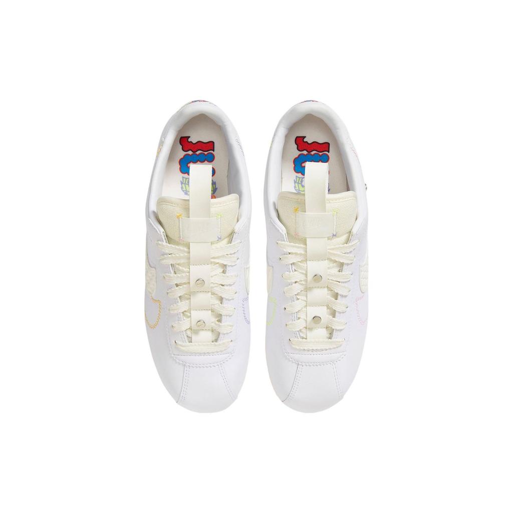 Nike Cortez 23 Comfortable Sports Leather Slip Resistant Durable Low Top Casual Running Shoes Women Sneaker White FD4620-111
