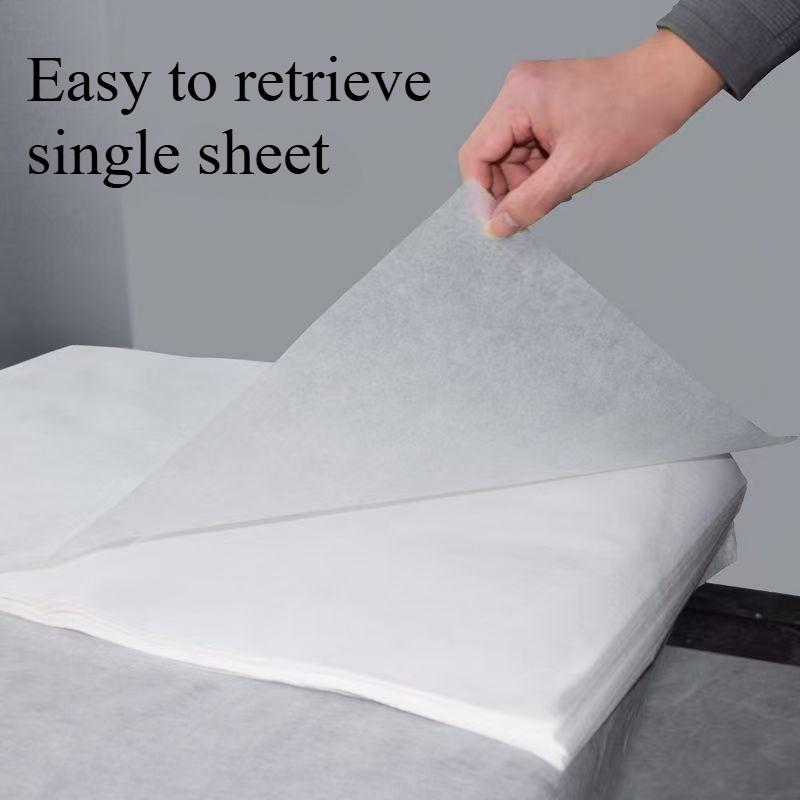1-Star Hotel Disposable Pillowcase Non-Woven Fabric Luxe Cover Soft Skin-Friendly Breathable Hygienic Elegant Durable Convenien