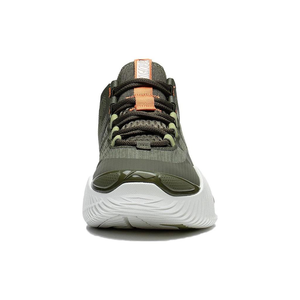 Li Ning Reversal 2 Low Comfortable Versatile Shock Absorption Non-Slip Wear-Resistant Low-Top Basketball Shoes Men Sneaker Green ABFS003-12