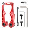MUQZI V-Brake Bremssattel Aluminiumlegierung Kurzer Langer Arm Mountainbike Vorne Hinten V-Brakes Bremssattel für Faltrad Rennrad