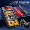 Batteri Digital Display Bilrelätestare Reläanalysator Bakgrundsbelyst LCD-skärm