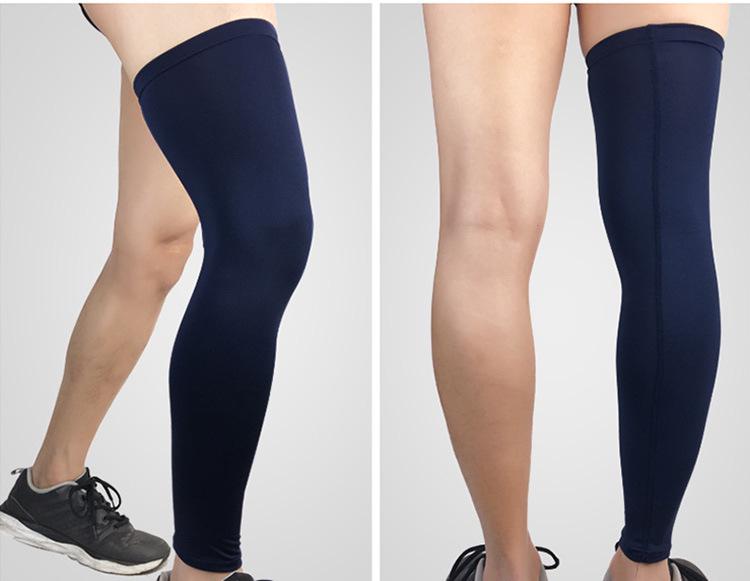 Unisexové venkovní cyklistické návleky na nohy, letní sportovní legíny s ochranou proti slunci, prodyšné elastické vybavení pro basketbal a další - HX001