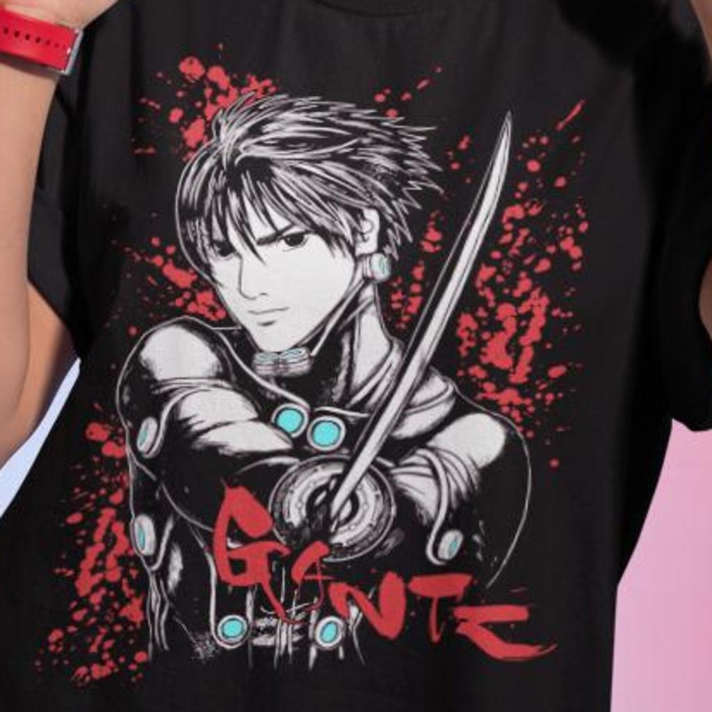 Gantz Manga Anime Woman T-Shirt girl Manga Waifu Gift Shirt All Size