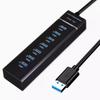High-Speed USB 3.0 Multi-Port Hub with Vertical Extension for Laptops & Desktops