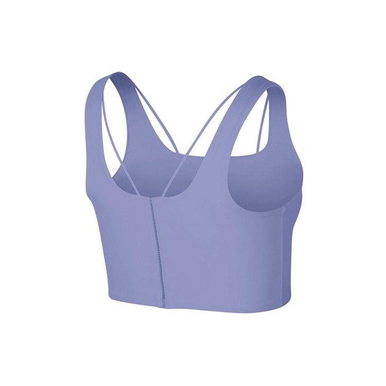 Nike Tank Tops Women's Light Cyan Asymmetrical Shoulder CJ3666-569
