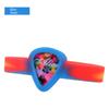 Stilig Guitar Pick Holder Håndleddsstropp Vanntett Guitar Pick Holder Armbånd Guitarra