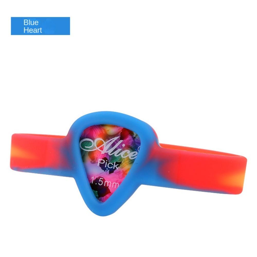 Stilig Guitar Pick Holder Håndleddsstropp Vanntett Guitar Pick Holder Armbånd Guitarra