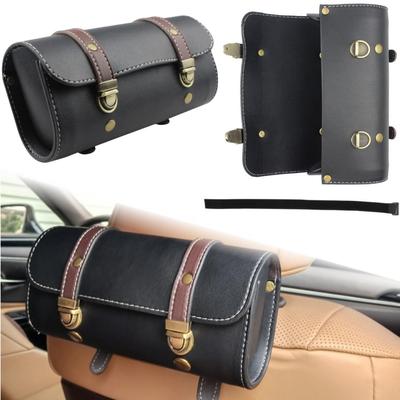 Mellbo Kolo Boční Vodotěsná PU pro a Malý Motocykl Přední Černá Taška, Kůže, Jízdní Kola, Motocykly, Auta, Taška,