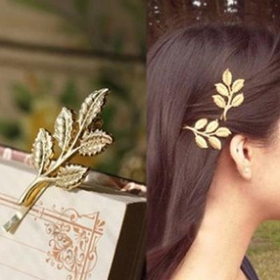 Siver//Gold Lovef 1Pair Delicate Retro Elegant Butterfly Hair Pin Clip Cuff Claw Side Comb