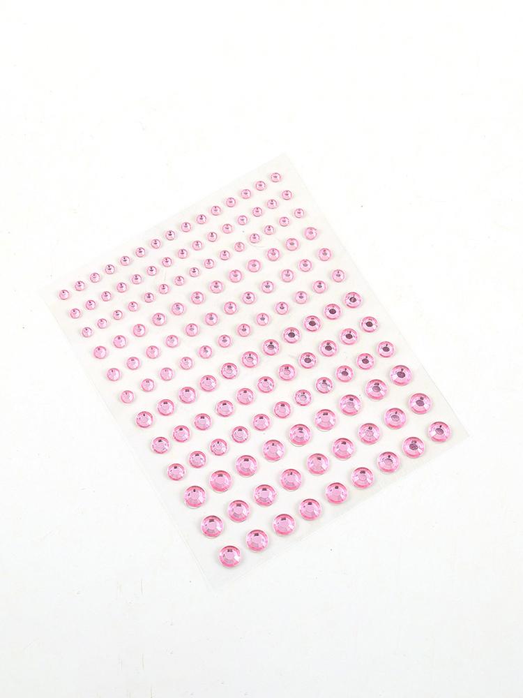 

3шт. Драгоценные камни, сверкающие кристаллы, наклейки для глаз, украшения для лица, праздничный макияж, кристаллы, алмазные наклейки, цвет случайный