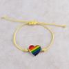 6Pcs Boho Couple Prided Bracelet Colorful Friendship Braided Rope  Pride Month