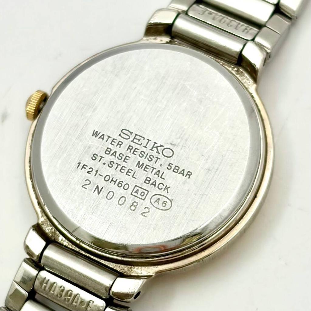SEIKO AVENUE Watch 2N0082 [New Battery] Ladies' 1F21-0H60