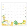 MIDORI Pocket Diary 22361006 2026 Slim Monthly Planner, Dog, January Start