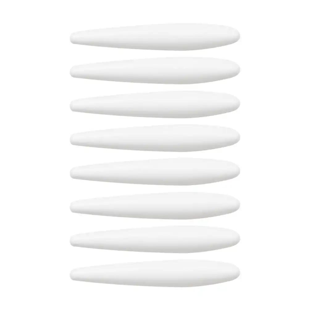 

8Pcs Car Stickers Moldings Car Door Body Bumper Protector Trim Auto Noise Reduction Anti-scratch Decorative Protection Strips білий