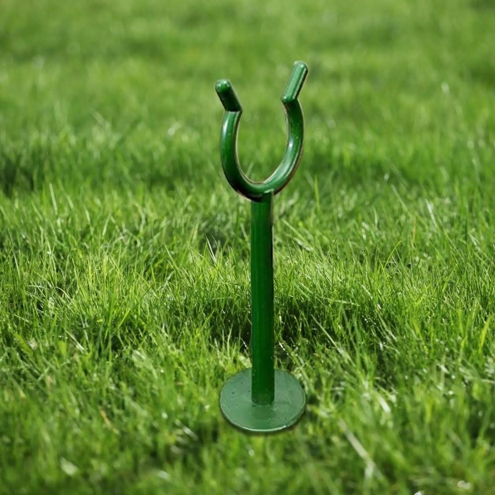 10PCS Plastic Garden Hose Holder Stable Multipurpose Plant Protection Holder Decorative Spike Hose Guide RV Parking