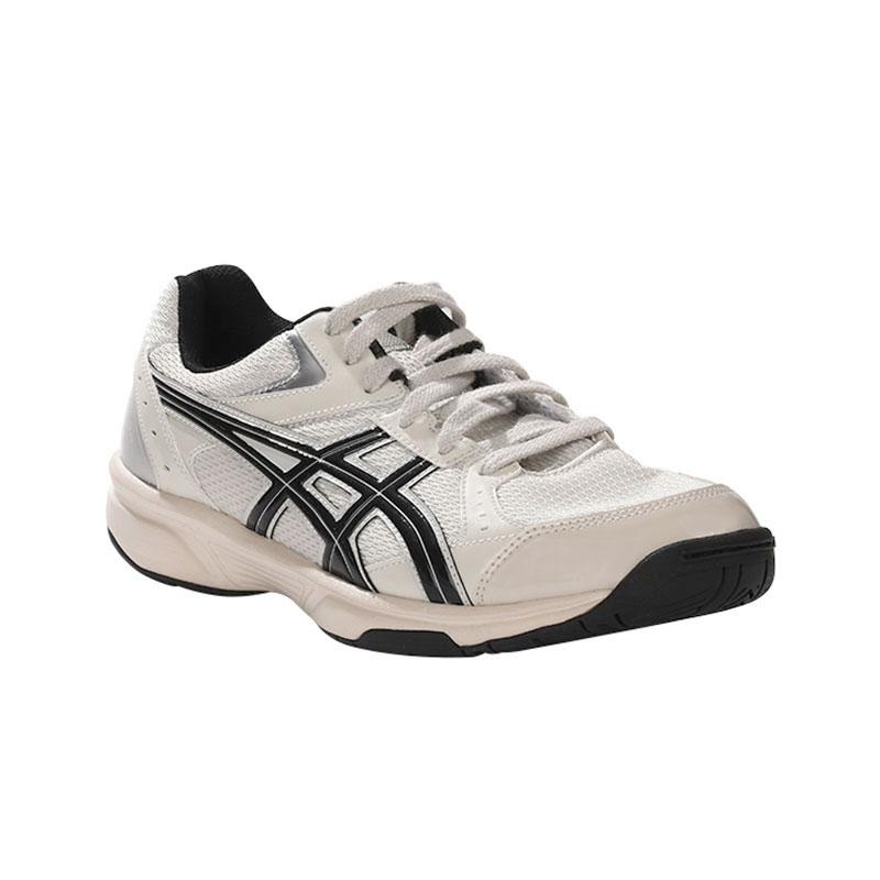 Asics River Cs Comfortable Lightweight Durable Low-Top Training Shoes Unisex Sneakers Beige Black 1053A034-020
