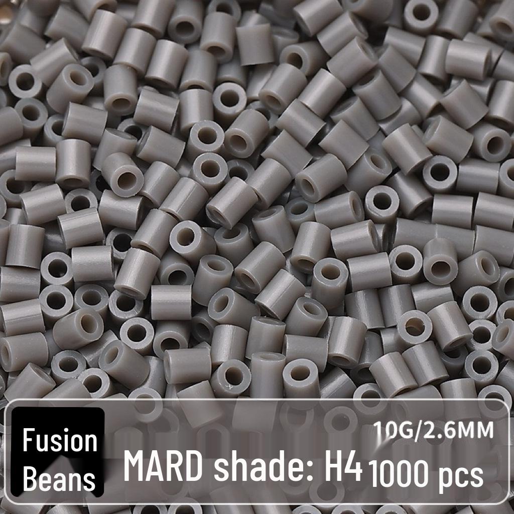 Confezione di Ricarica Perline Termofusibili da 264 Colori - 1000 Perline, 2,6 MM, Materiali per Puzzle 3D Fai da Te