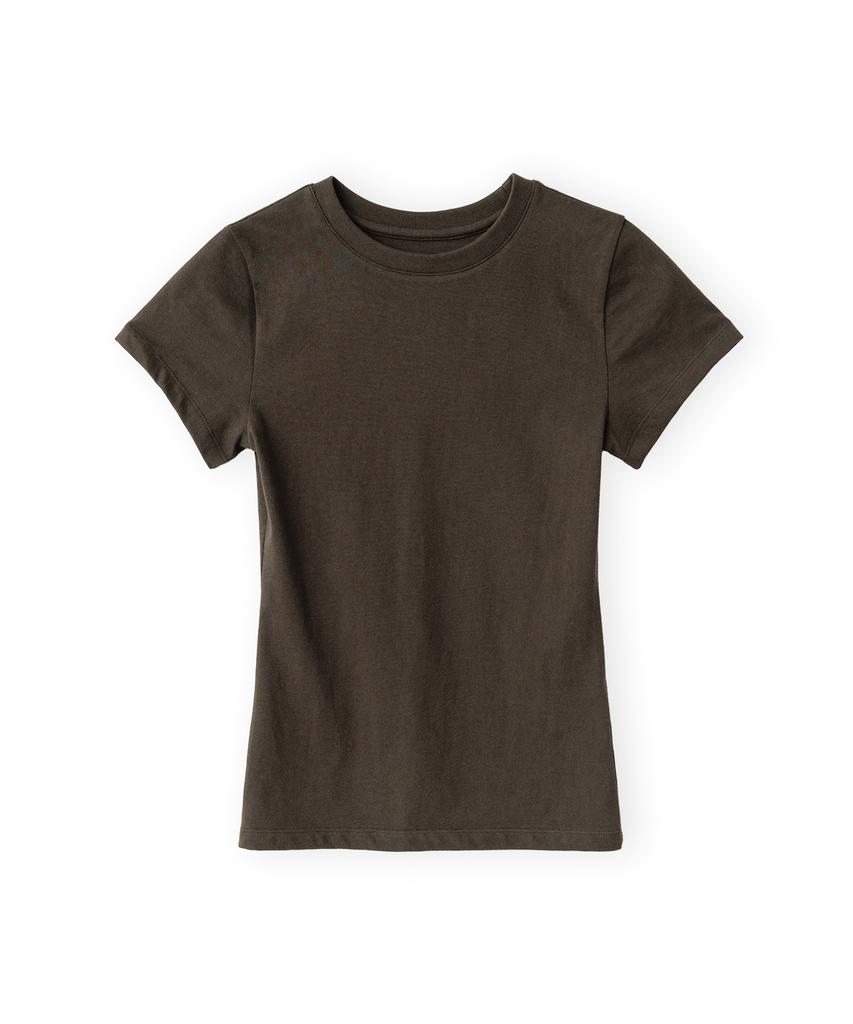 Beulaunyadeu W Essential T-Shirt, Dark Brown