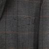 YVES SAINT LAURENT 90s Old Check Pattern tailored jacket 98/88/175 gray Men's Used