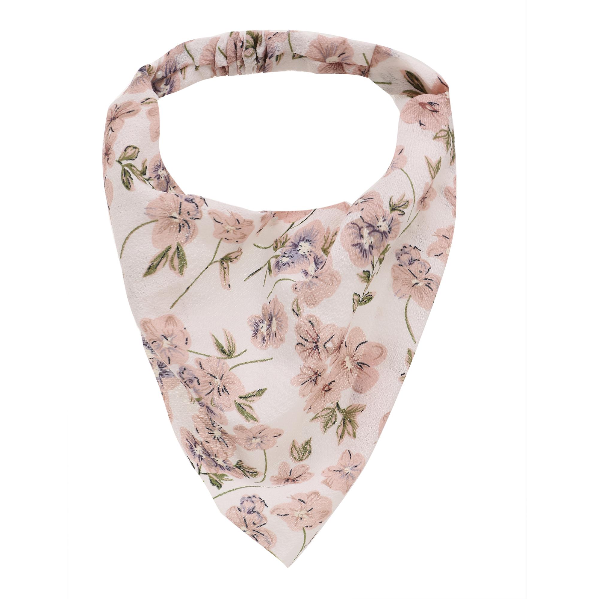 

Плед Сломанный цветочный треугольный головной платок в горошек Пасторальный стиль Ретро Свежий платок в стиле